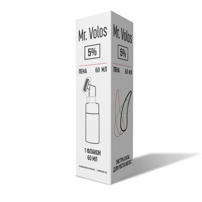 Mr. Volos 5% ПЕНА - 6 флаконов