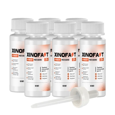 Лосьон для роста волос Xinofast 5% - 6 флаконов