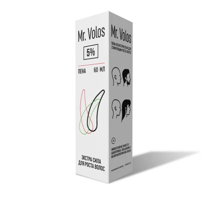 Mr. Volos 5% ПЕНА - 6 флаконов