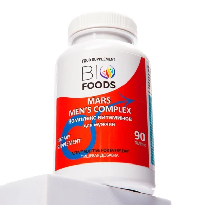 Комплекс витаминов для мужчин Mars BioFoods, 90 таб