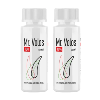 Mr. Volos 10% - 2 флакона + оригинальная пипетка