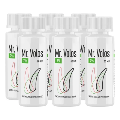Mr. Volos 7% - 6 флаконов + оригинальная пипетка