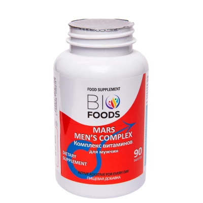Комплекс витаминов для мужчин Mars BioFoods, 90 таб