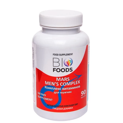 Комплекс витаминов для мужчин Mars BioFoods, 90 таб