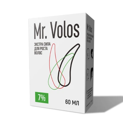Mr. Volos 7% - 2 флакона + оригинальная пипетка