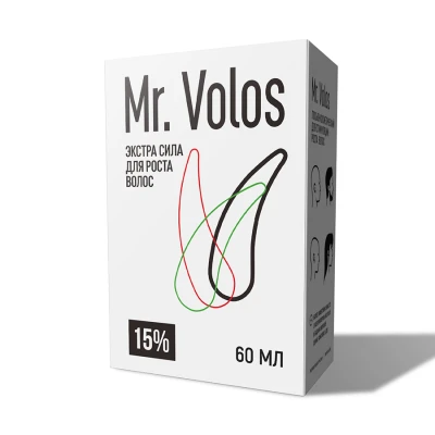 Mr. Volos 15% - 2 флакона + оригинальная пипетка