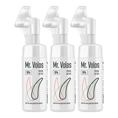 Mr. Volos 5% ПЕНА - 3 флакона