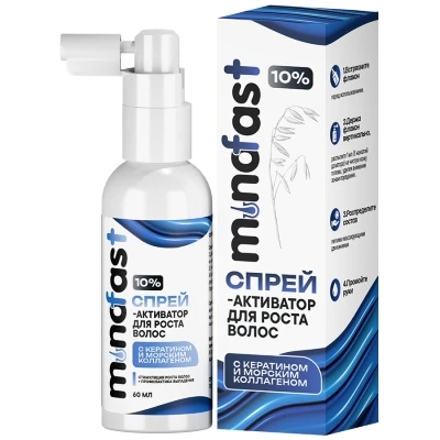 Спрей-активатор для роста волос Minofast 10% - 2 флакона